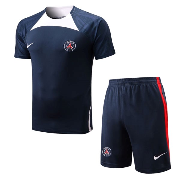 Trainingsshirt PSG Komplett-Set 2022-2023 Blau